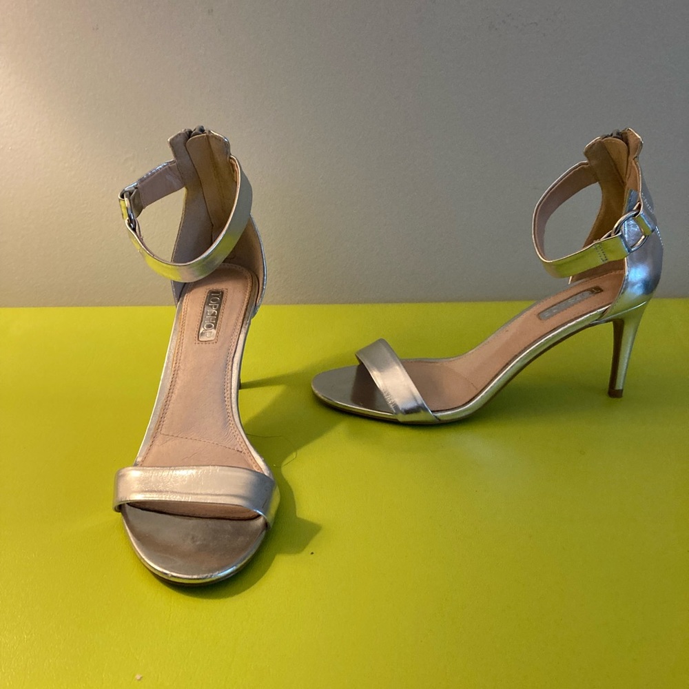 Top Shop silver shoe